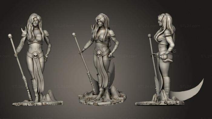 Figurines heroes, monsters and demons (Sophitia, STKM_3493) 3D models for cnc